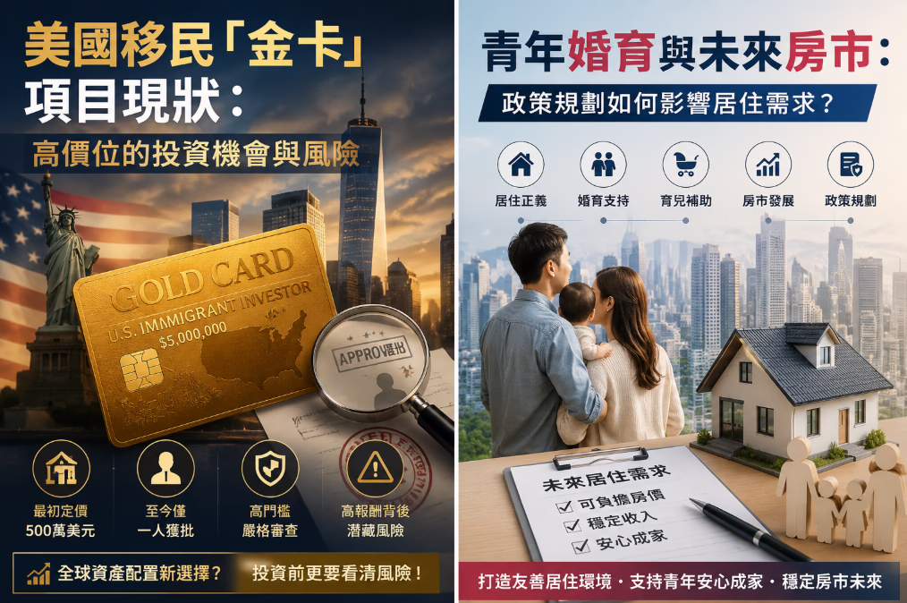 不動產溫度計月刊解析：台灣房產現況、限貸政策、新屋申貸與未來趨勢